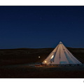 Camping dans le désert