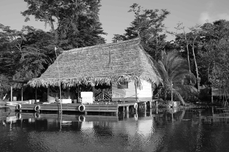 Cabane au Guatemala